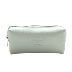 THE WHITE COMPANY LONDON Business Class Cosmetic Bag Pouch Toiletry Case White